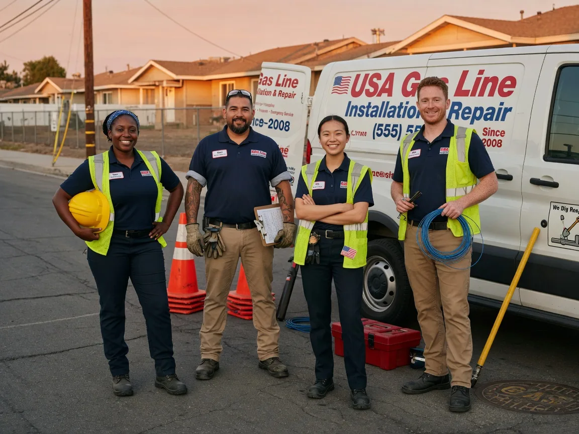 Gas Line Installation company in Temple, PA